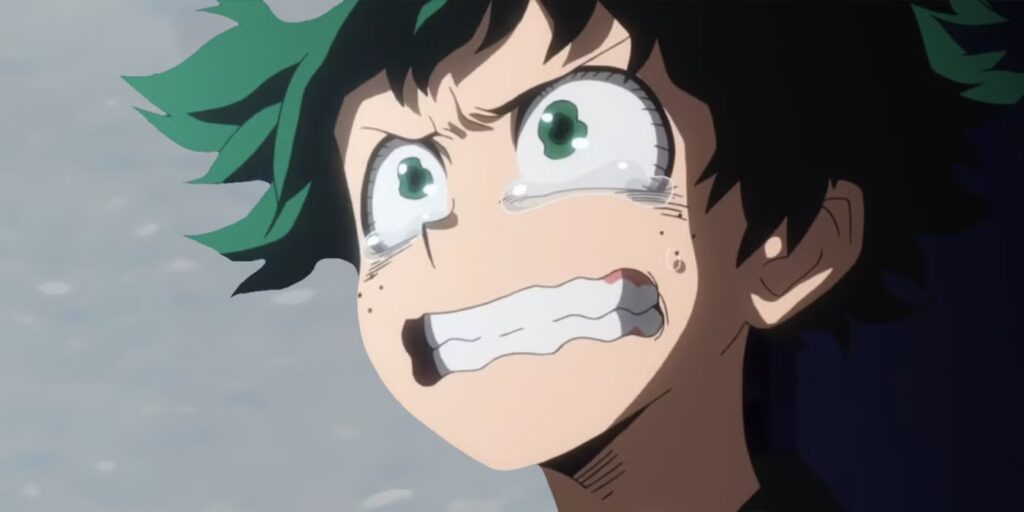 Disney’s 1st Ever Anime, Dragon Striker: It’s Connection to One Piece and My Hero Academia Explored 1 Izuku Midoriya is about to cry seeing something
