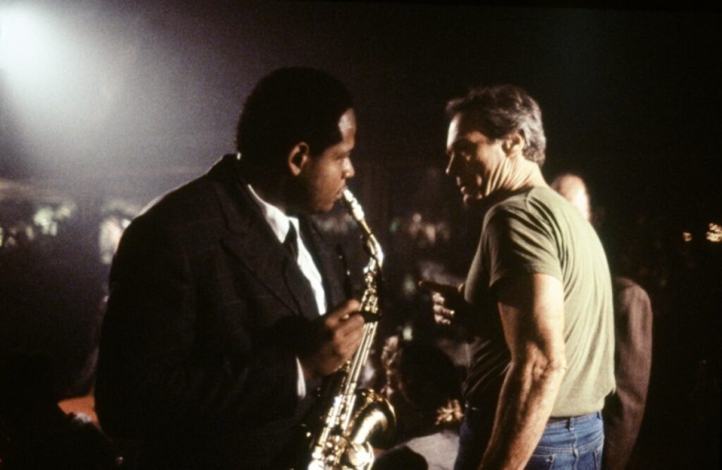 Clint Eastwood directing Forest Whitaker
