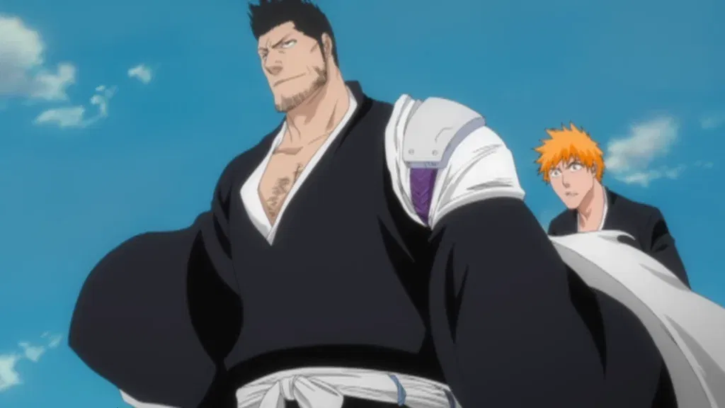 a still from the bleach anime series