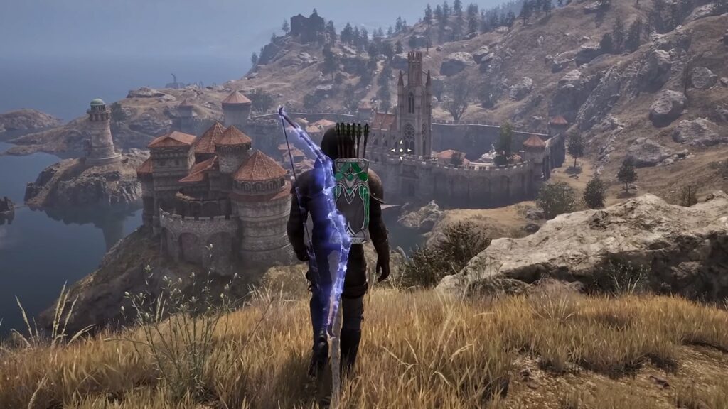 Using a bow in Oblivion Remastered