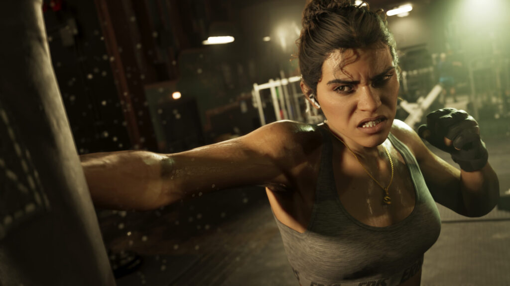GTA 6 Might Finally Fix This Absurd Feature We’ve All Grown Accustomed To 2 Lucia boxing in GTA 6.