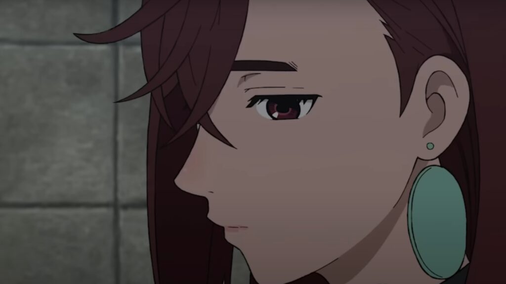 'Call of the Night' Season 2 Got 'Dandadan's Ace Up Its Sleeve 3 Momo looks lost and this picture is a close-up of her face