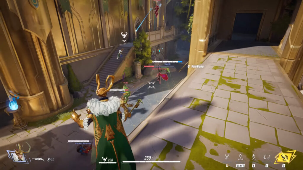 Loki gameplay in Marvel Rivals