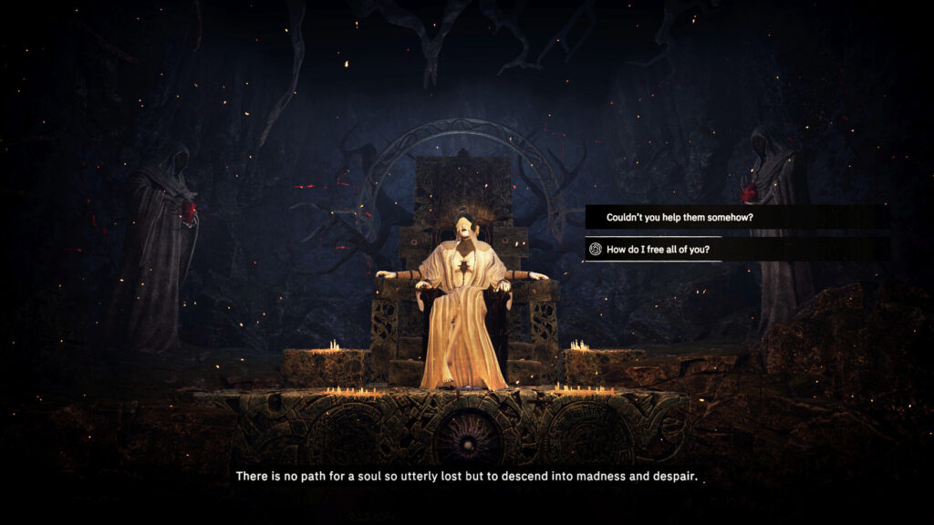 Screenshot from Tainted Grail: The Fall of Avalon 