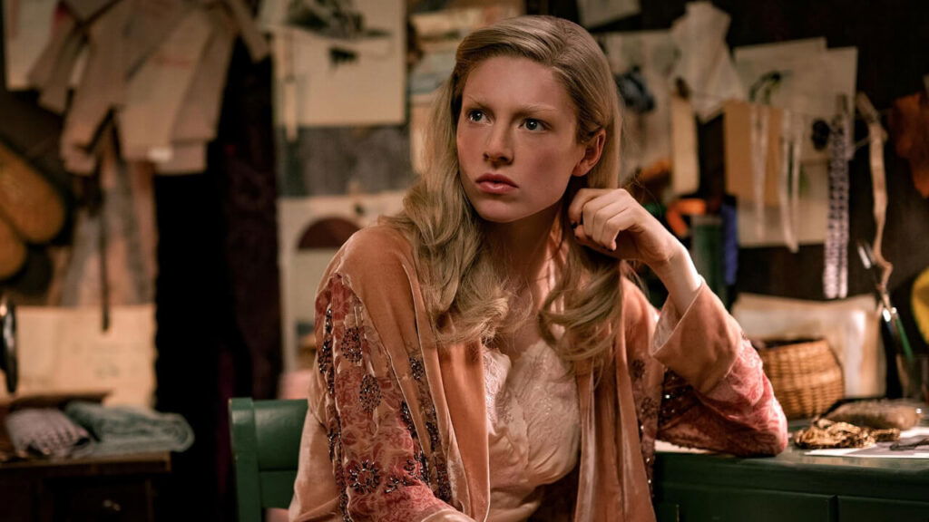 The image shows Hunter Schafer as Tigris in The Hunger Games: The Ballad of Songbirds & Snakes
