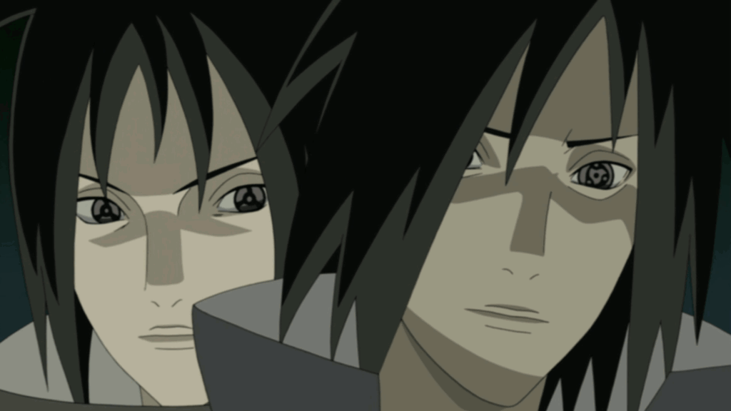 Madara and Izuna Uchiha during Warring States era. 