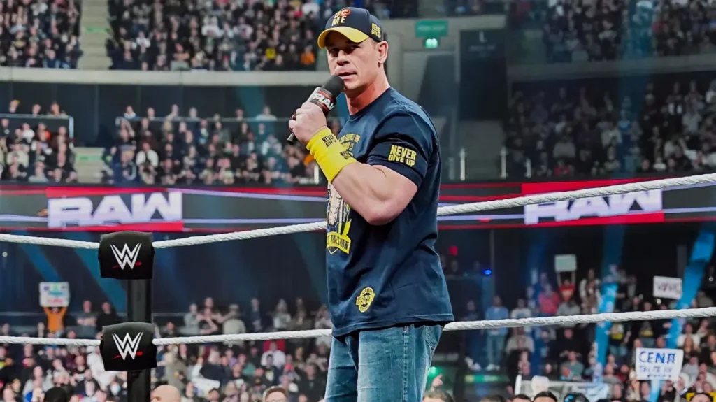 Why John Cena vs Roman Reigns at SummerSlam Will Redeem Triple H's Recent Mistakes 2 John Cena cutting a promo