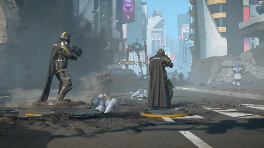 Helldivers 2 Is Lucky Because Arrowhead Will Never Bend Over to Nintendo Switch 2 Predatory Pricing 9 Helldivers 2 players fighting the Illuminate faction