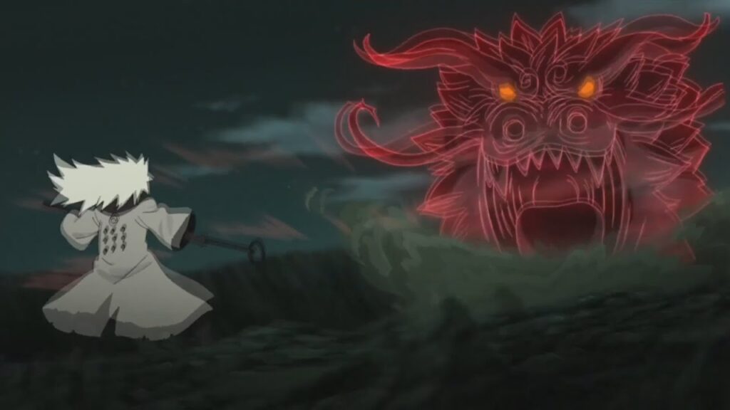 Madara vs Might Guy.
