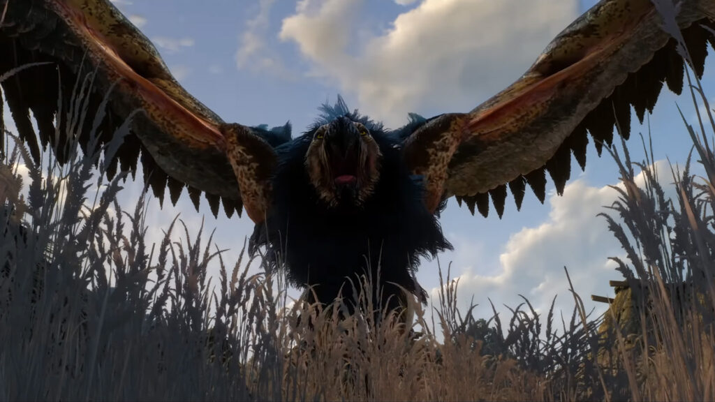 After Cyberpunk 2077, Another CDPR Banger Might Be Set for a Shocking DLC Comeback 3 A huge bat-like enemy in a still from The Witcher 3.