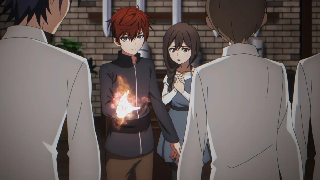 Arthur showcasing his prowess with magic.