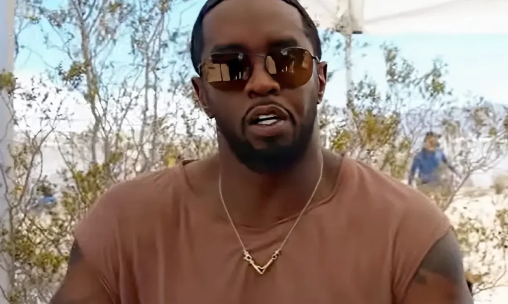 Diddy in a music video