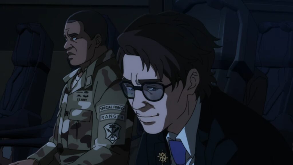 'Lazarus' Is Finally Sticking to Its Main Story But in the Worst Way Possible 13 The Special forces officer sitting with the Army Intelligence Officer plotting against Axel.