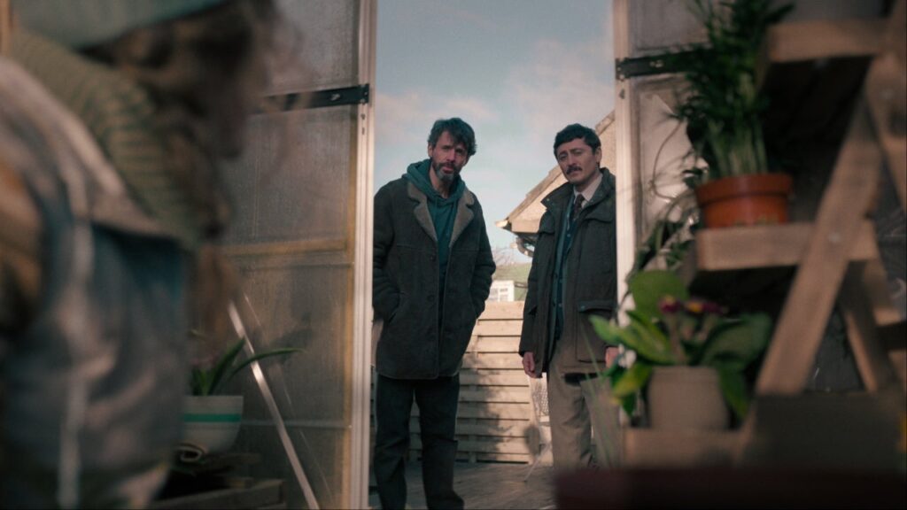 Matthew Goode and Alexej Manvelov in Dept. Q