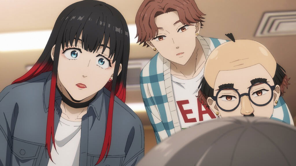Tsubaki, Sakaki Twins and Shizuka in Wind Breaker.