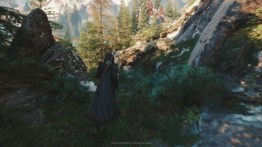 CDPR Exec Cites Two Acclaimed RPGs as Possible Influences for The Witcher 4 8 A still from The Witcher 4 tech demo that CDPR showed.