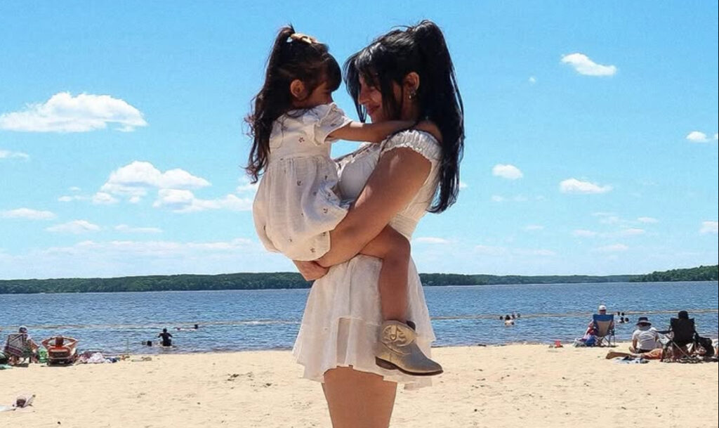 Love Island USA Season 7: Jeremiah Deserves an Upgrade and Huda Isn’t It 7 Huda Mustara carrying her daughter on her arms