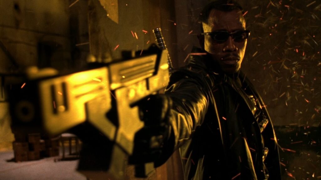 12 Best Guillermo del Toro Movies to Watch Before ‘Frankenstein’ on Netflix 5 Blade pointing a gun