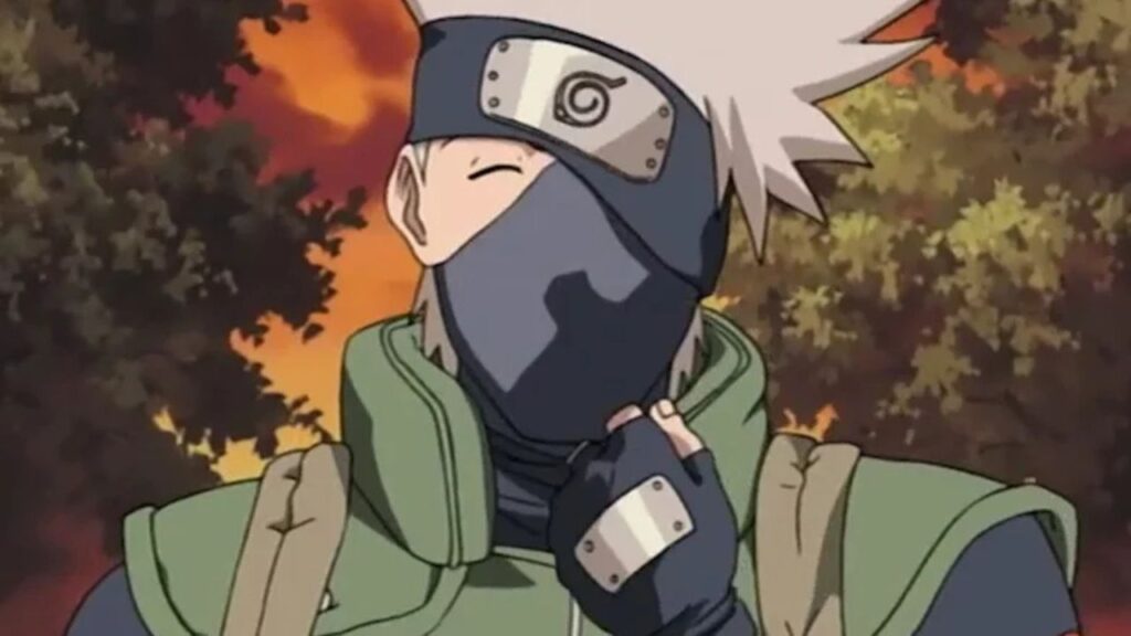 Kakashi's mask was a part of his identity in Naruto