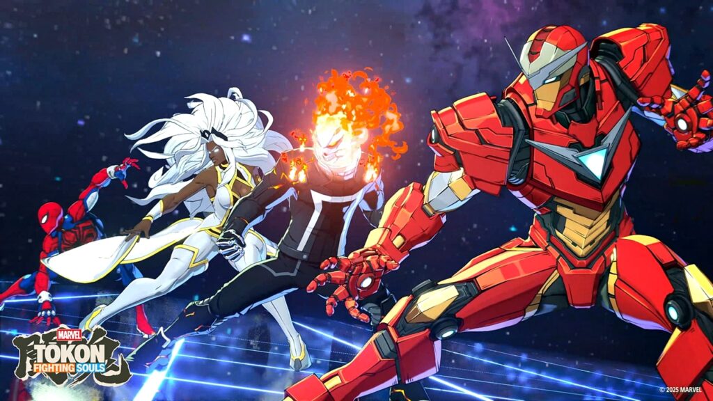 Is a Marvel Rivals X Marvel Tokon Fighting Souls Collaboration Possible? 4 Marvel Tokon: Fighting Souls characters | Image Credit: Arc System Works