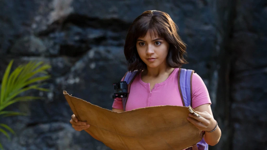 Dora’s Back on Screen, but Isabela Merced’s Shoes May Be Too Big To Fill 1 Isabela Merced in a still from Dora and the Lost City of Gold