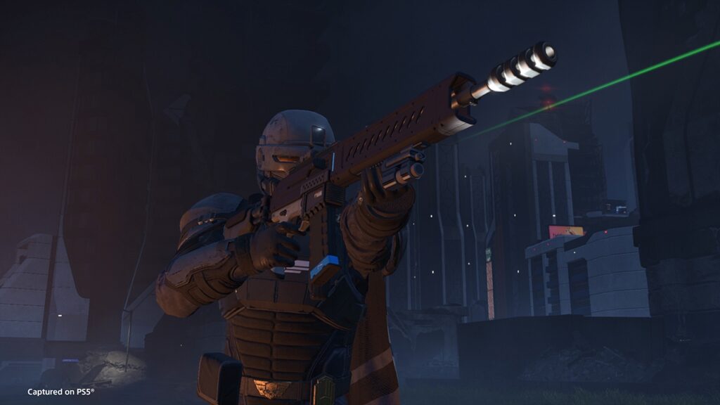 "If you're an adrenaline enjoyer, I'd say quasar cannon": Helldivers 2 Players Reveal the Stratagems You Need If You're Cadet Level 10 And Above 1 A Helldivers 2 player using an Assault Rifle