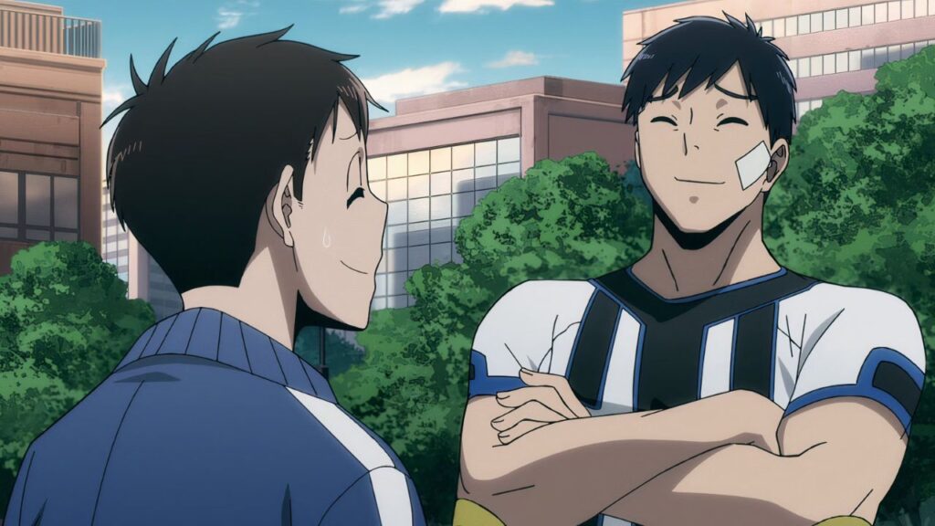 Koichi and Tensei in My Hero Academia: Vigilantes