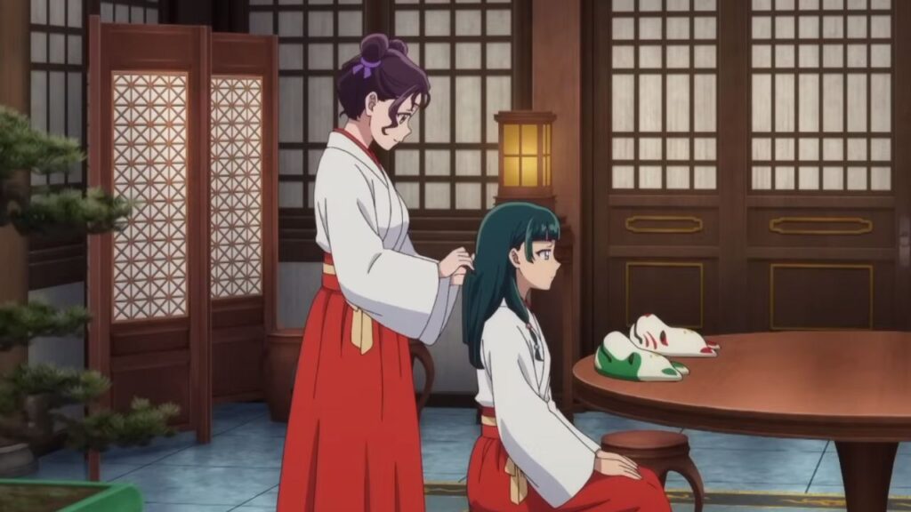 'The Apothecary Diaries' Used Jinshi's Smallest Gift to Secretly Confirm Her Feelings for Him 4 Shisui asks for the hairpin in The Apothecary Diaries