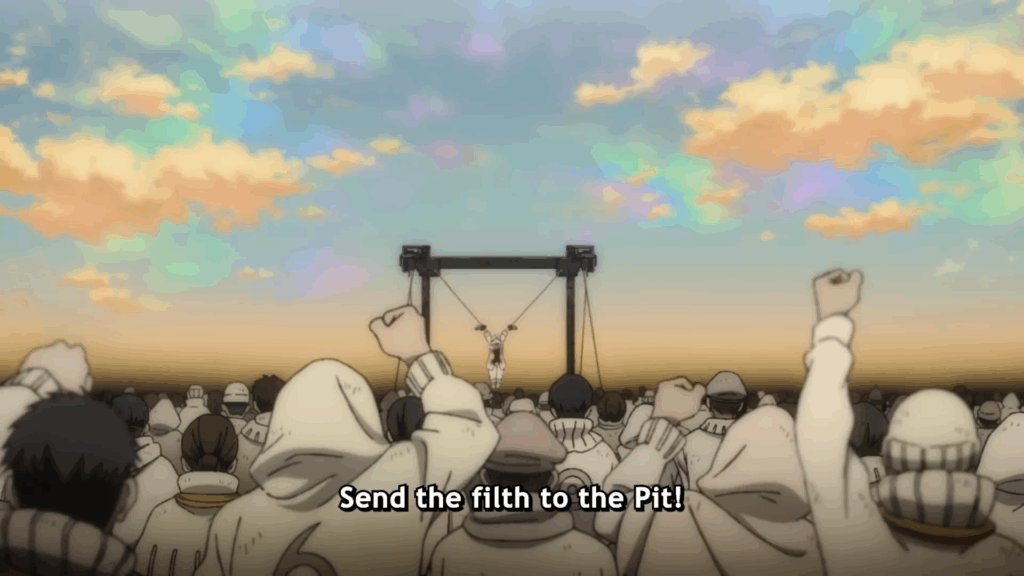 ‘Gachiakuta’ Might Give ‘Dandadan’ and ‘Solo Leveling’ Their Toughest Competition Yet 4 Rudo being punished and exiled