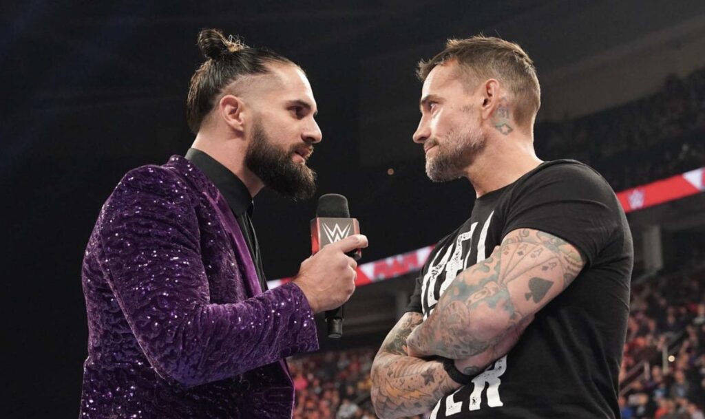 Seth Rollins Confesses His and Becky Lynch’s Hatred for a Former WWE Champion 2 Seth Rollins verbal altercation with CM Punk
