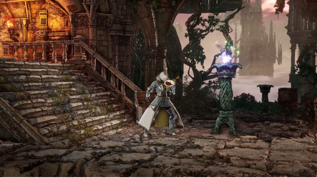 Bloodstained: The Scarlet Engagement Perfectly Captures the Spirit of Old School Castlevania 5 Healing in Bloodstained: The Scarlet Engagement