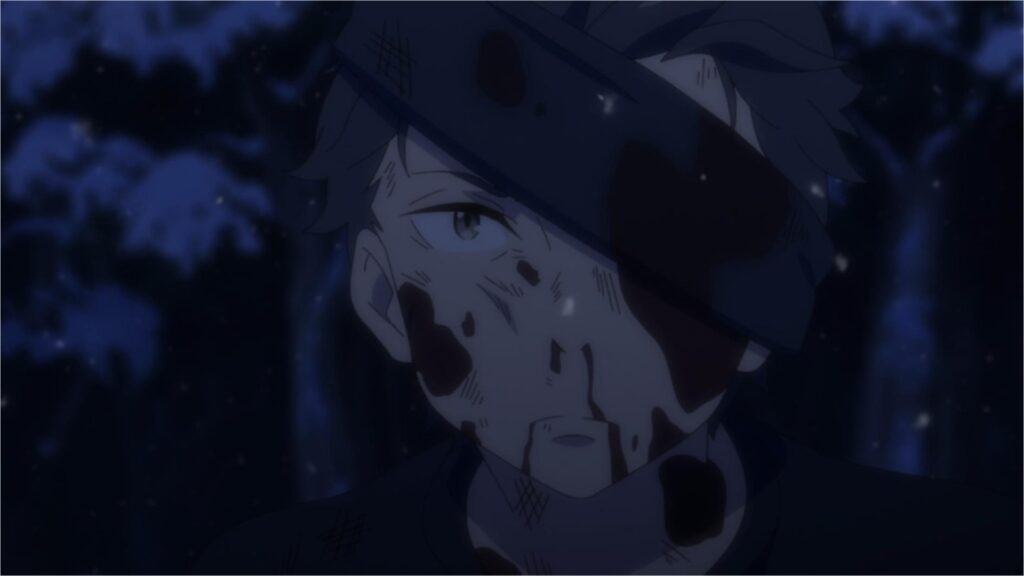 The Real Reason Why ‘Re:Zero’ Stands Out Is Because It’s Not an Isekai at All 3 Subaru's face is swollen and his eye is covered with band-aid n Re:Zero