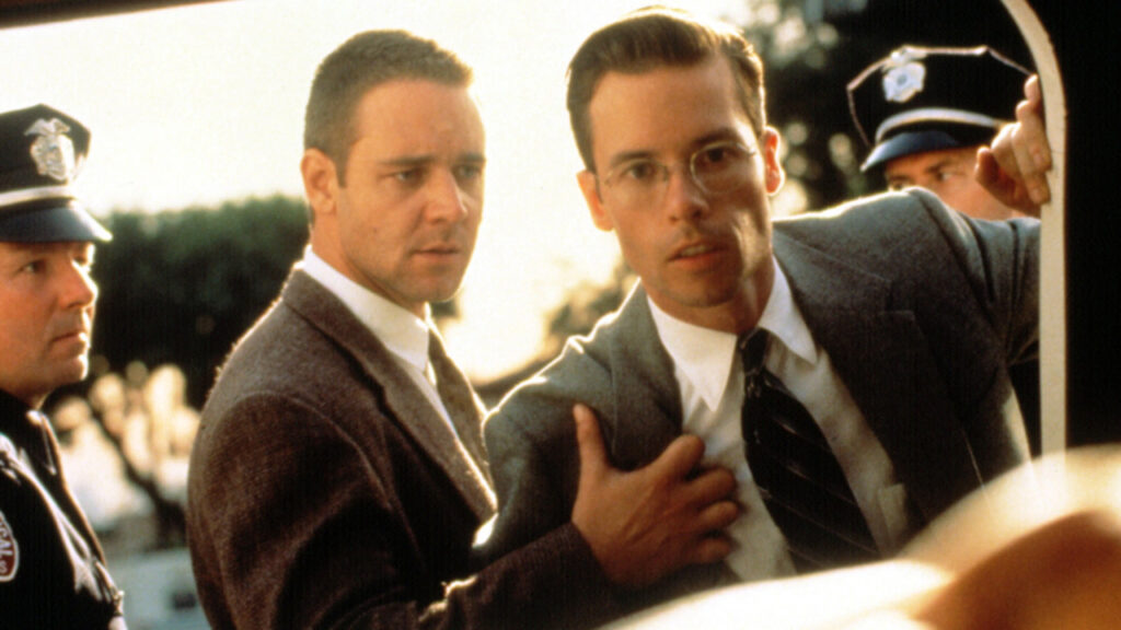 If Curtis Hanson Had Watched the 1994 Queer Film, Guy Pearce Wouldn’t Have Starred in L.A. Confidential 2 A still from L.A. Confidential featuring Guy Pearce