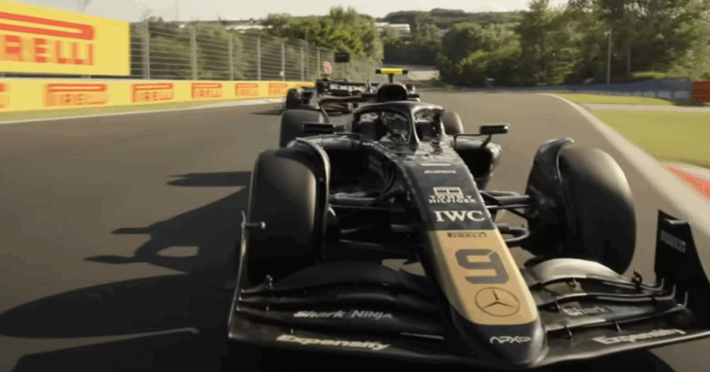 ‘F1’ Movie Early Reviews Suggest Brad Pitt and Lewis Hamilton’s Racing Movie Is a Hit 4 The APXGP car in F1.