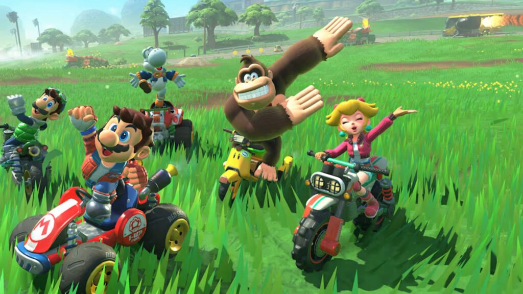 Pick These Characters to Win Big in Mario Kart World 8 Donkey Kong in Mario Kart World