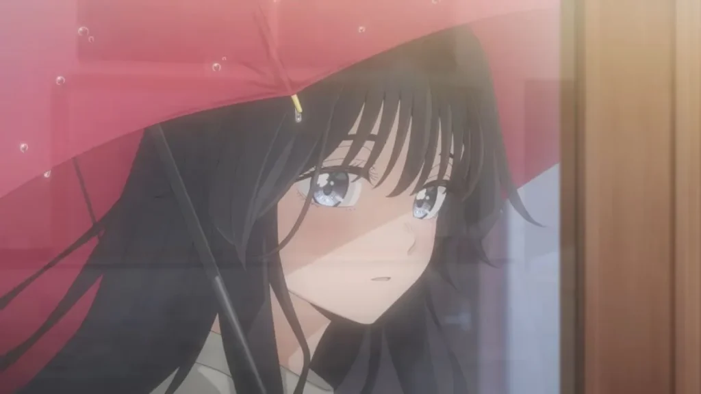 "Already clears One Piece": ‘The Fragrant Flower Blooms With Dignity’ Might Make History 2 Kaoruko Waguri holding umbrella in a still from The Fragrant Flower Blooms with Dignity.