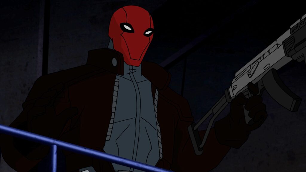 Jason Todd (Vincent Martella) as the Red Hood in Batman: Under the Red Hood