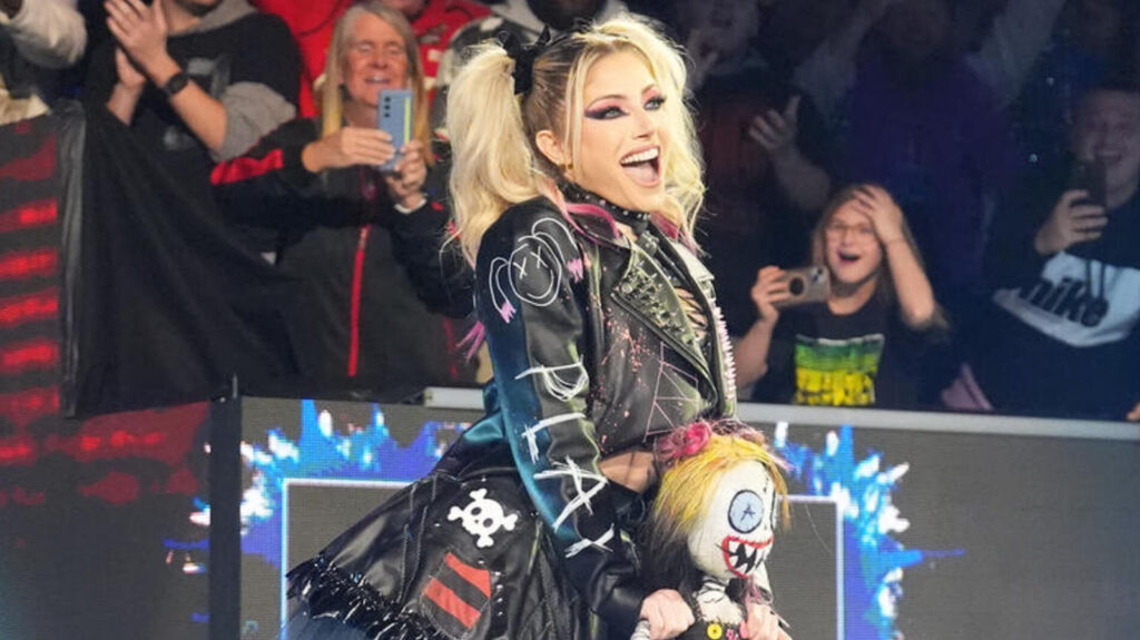 Female WWE Superstar We All Thought Would Join ‘The Wyatt Sicks’ Might Be Planning Her Own Faction 2 Alexa Bliss entering the ring.
