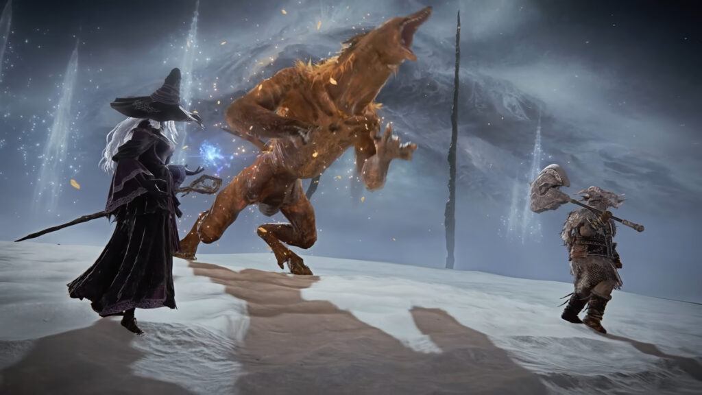 Nightreign Director on One Gameplay Element They Took from Miyazaki's Elden Ring: "We wanted to keep and transfer" That Into the Spinoff 1 An image showing the gameplay of Elden Ring Nightreign.