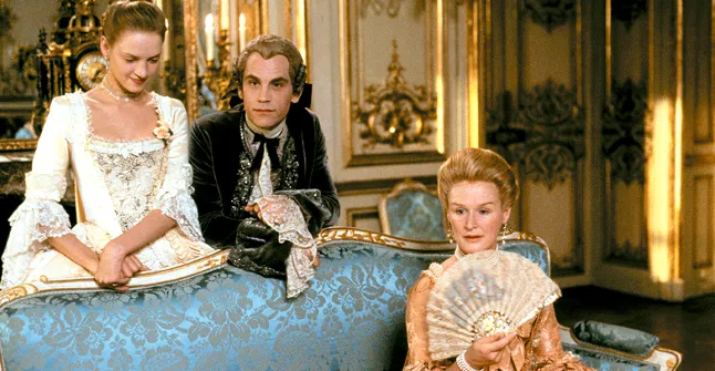 Uma Thurman Saved Stephen Frears' 1988 Film from Becoming Sarah Jessica Parker's Mess 2 Uma Thurman in a still from Dangerous Liaisons