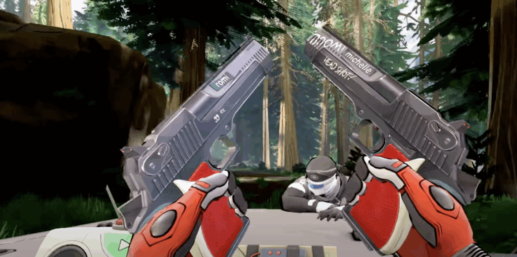 Neil Patrick Harris May Just Be Better Than Ryan Reynolds in Deadpool Voice Acting 1 Deadpool holding two pistols.