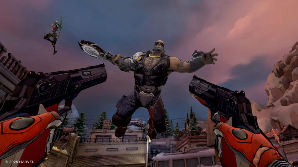 Deadpool’s Return Deserved Chaos and Carnage, Not Just Another VR Experiment 3 The image shows Deadpool shooting in Deadpool VR