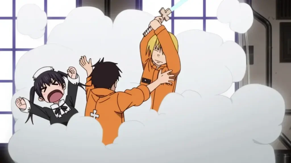 'Fire Force's Comedic Timing Might Turn Into a Major Problem 3 Comedy in Fire Force