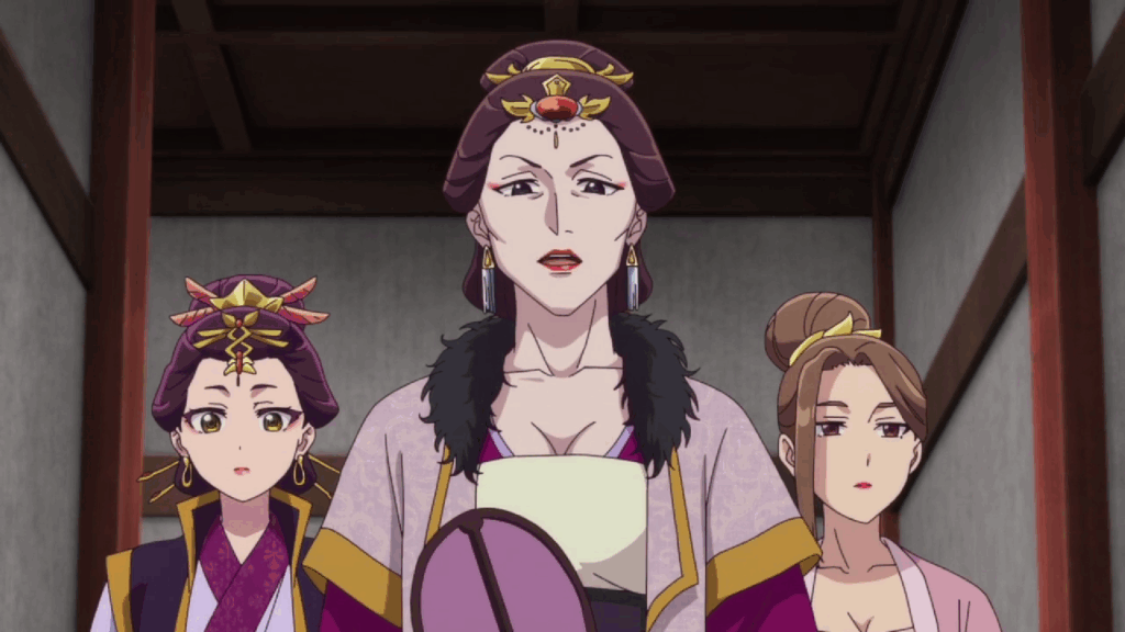 The Apothecary Diaries Season 2 Episode 21 Review: Childhood Trauma Does Not Justify Cruelty 3 Loulan, Shenmei and Kyou-u's mother