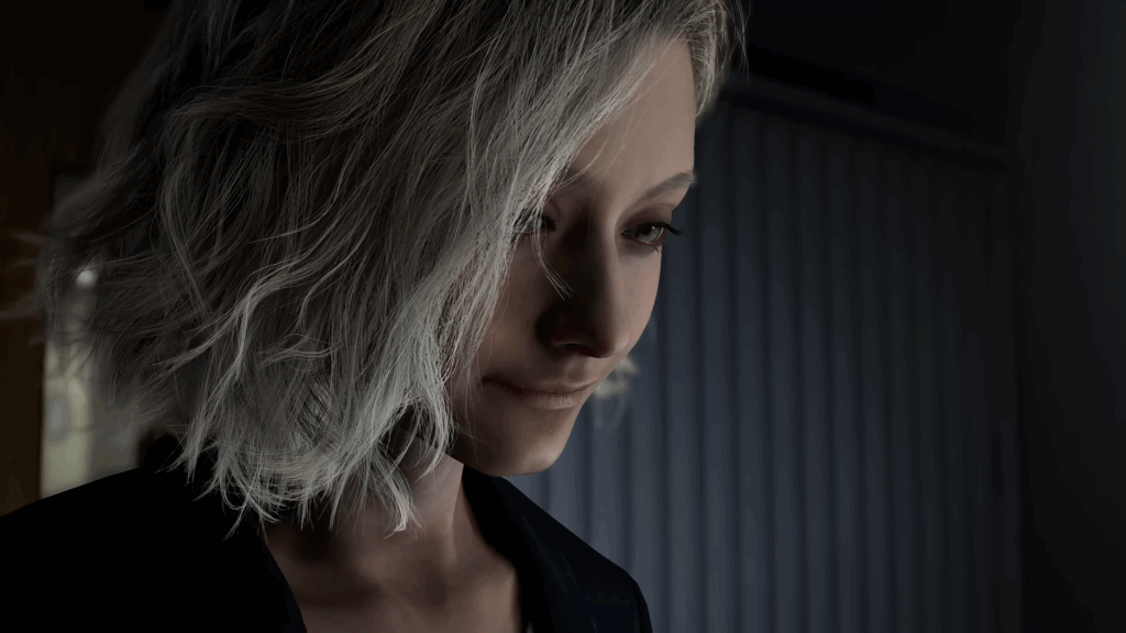 A close-up of Grace in Resident Evil: Requiem.