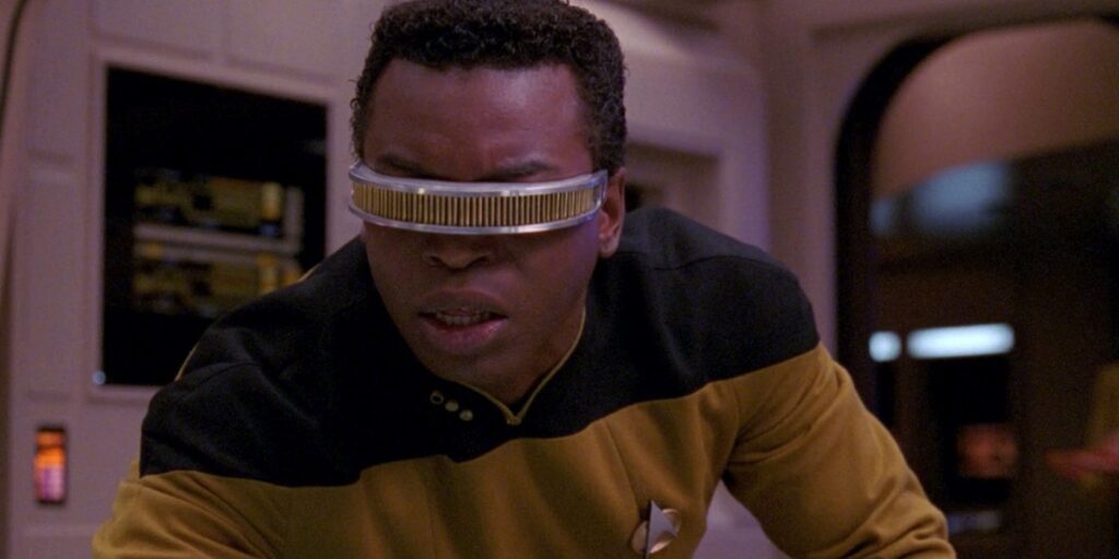 ‘Star Trek: The Next Generation’ Cast: What Are They Doing in 2025? 4 Geordi La Forge looks tense in a still from Star Trek: TNG.