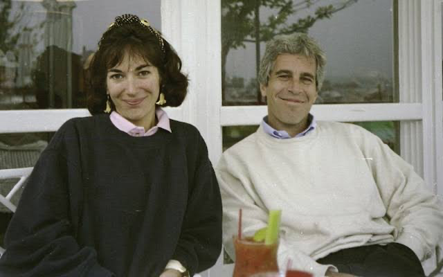 Joe Rogan's Unfiltered Reaction to Elon Musk's Twitter Feud With Donald Trump and Epstein's Files Claims 3 Ghislaine Maxwell sitting beside the late Jeffrey Epstein