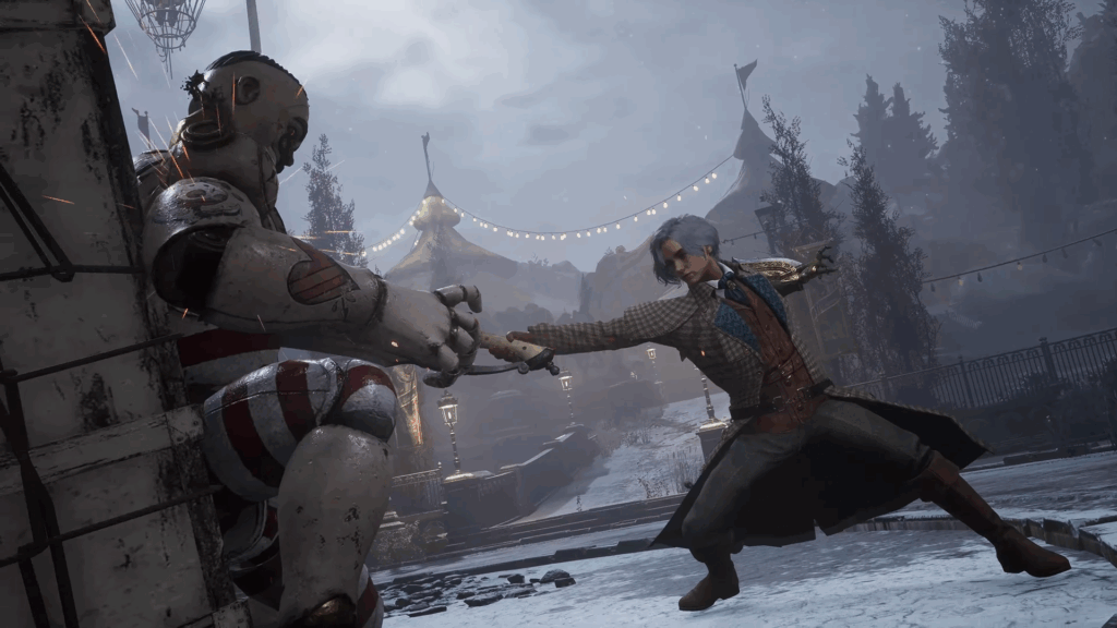 Fighting a boss in the Carnival City | Image Credit: Neowiz