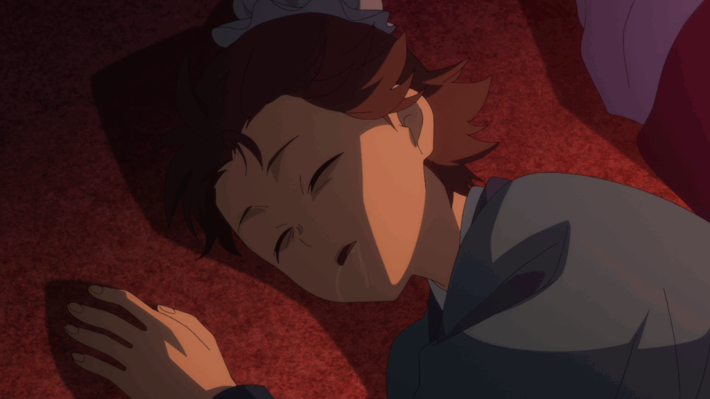 Shisui May Have Turned Herself Into a Minor Villain of 'The Apothecary Diaries' 3 Kyou-u's death with drool on his chin in The Apothecary Diaries.