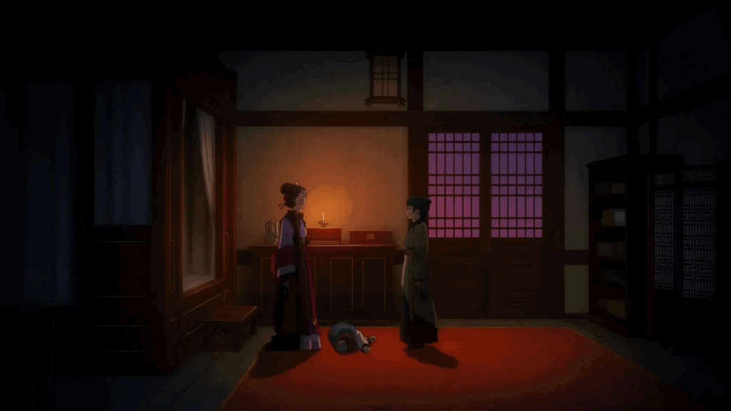 Shisui May Have Turned Herself Into a Minor Villain of 'The Apothecary Diaries' 4 Maomao discovers Loulan poisoned the children in The Apothecary Diaries.